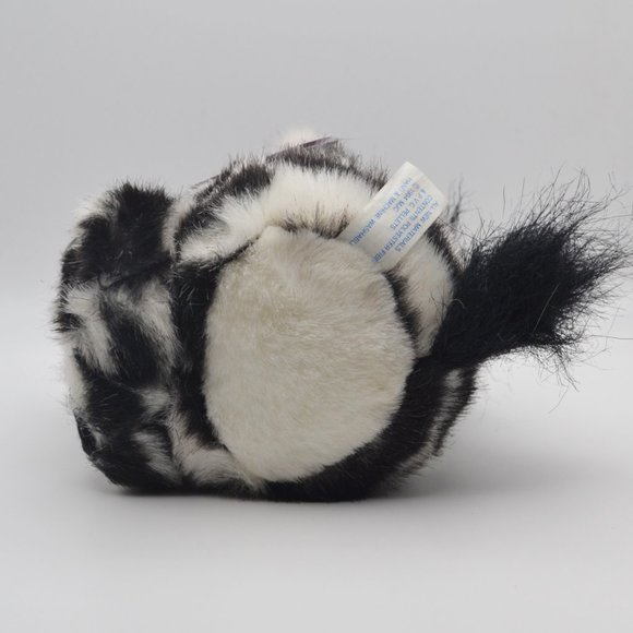 Zack the Zebra Puffkins by Swibco Style 6640 Bean Bag Plush - Picture 5 of 8